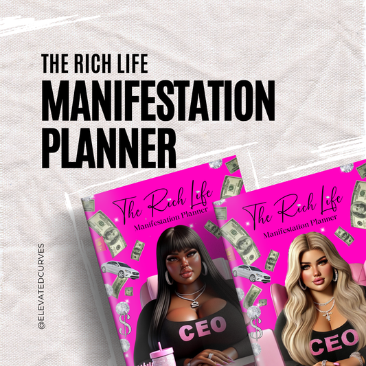 The Rich Life Manifesting Productivity Planner
