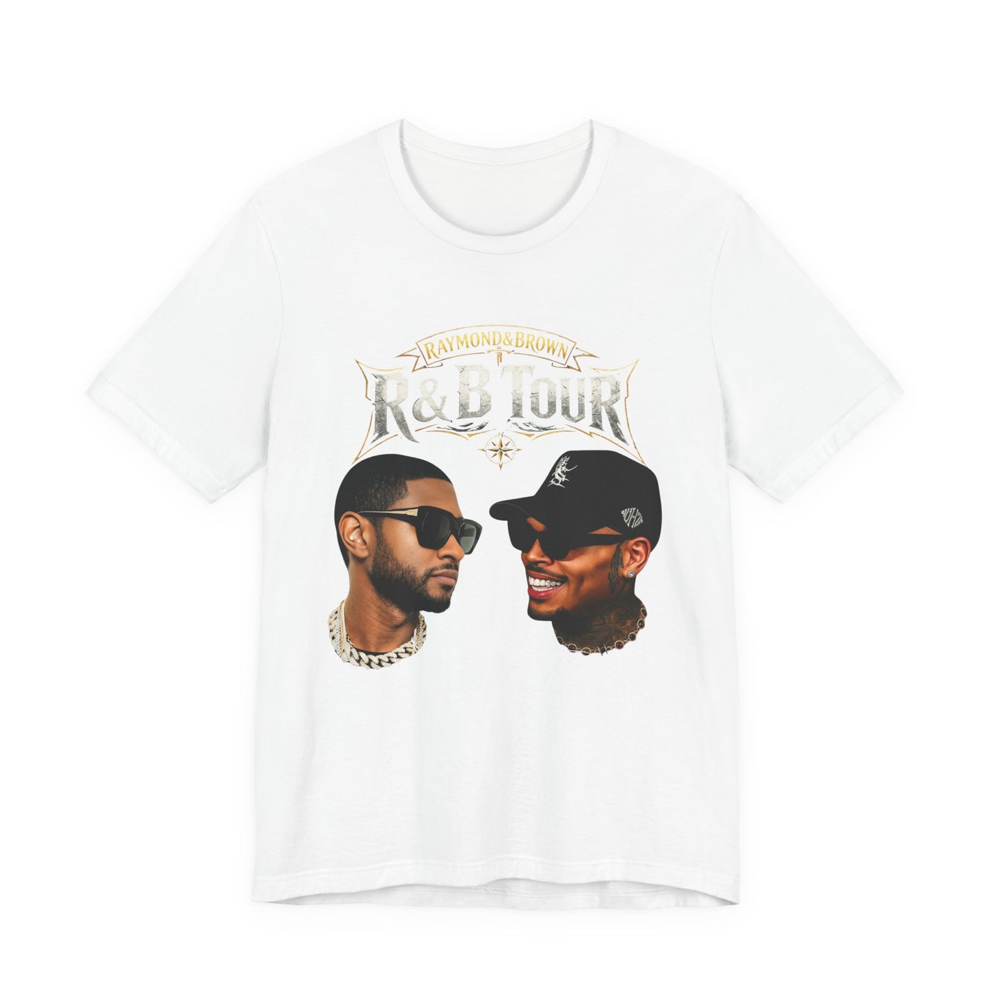 R&B Tour Graphic Tee — Retro Concert Band Shirt