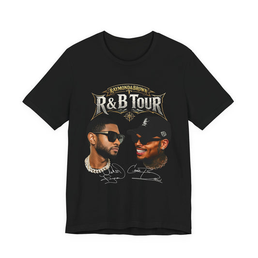 R&B Tour Graphic Tee — Retro Concert Band Shirt