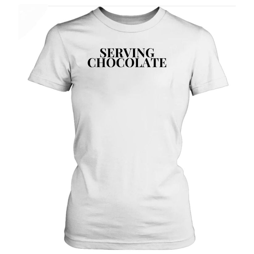 Serving Chocolate T-Shirt