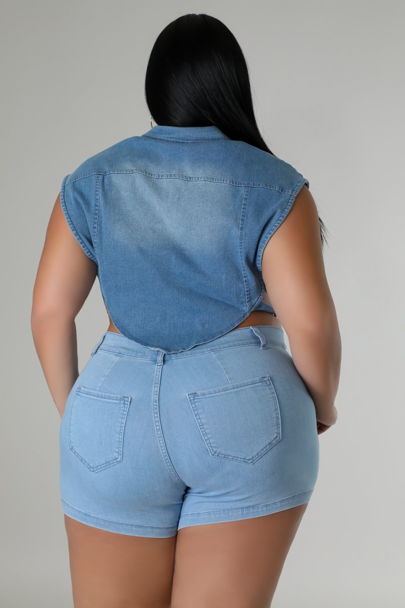 Denim Rebel Vest Top
