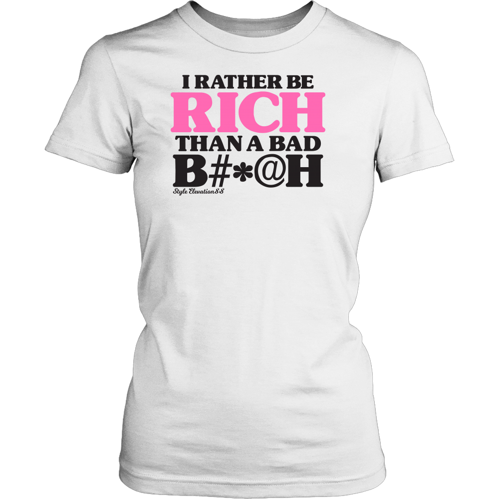 Rich Gal Tee (White)