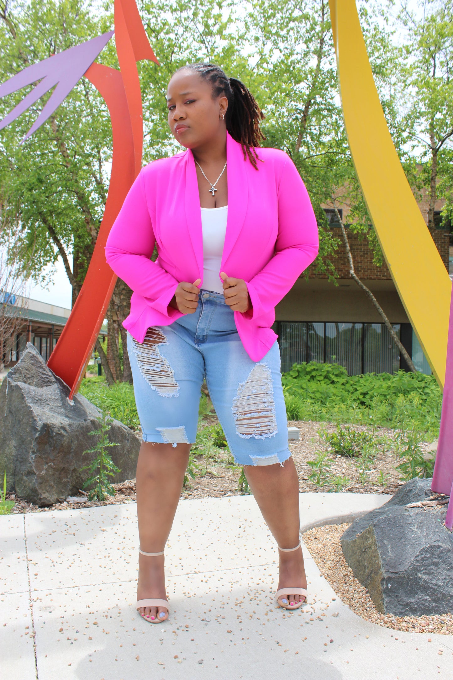 Pink Party Blazer