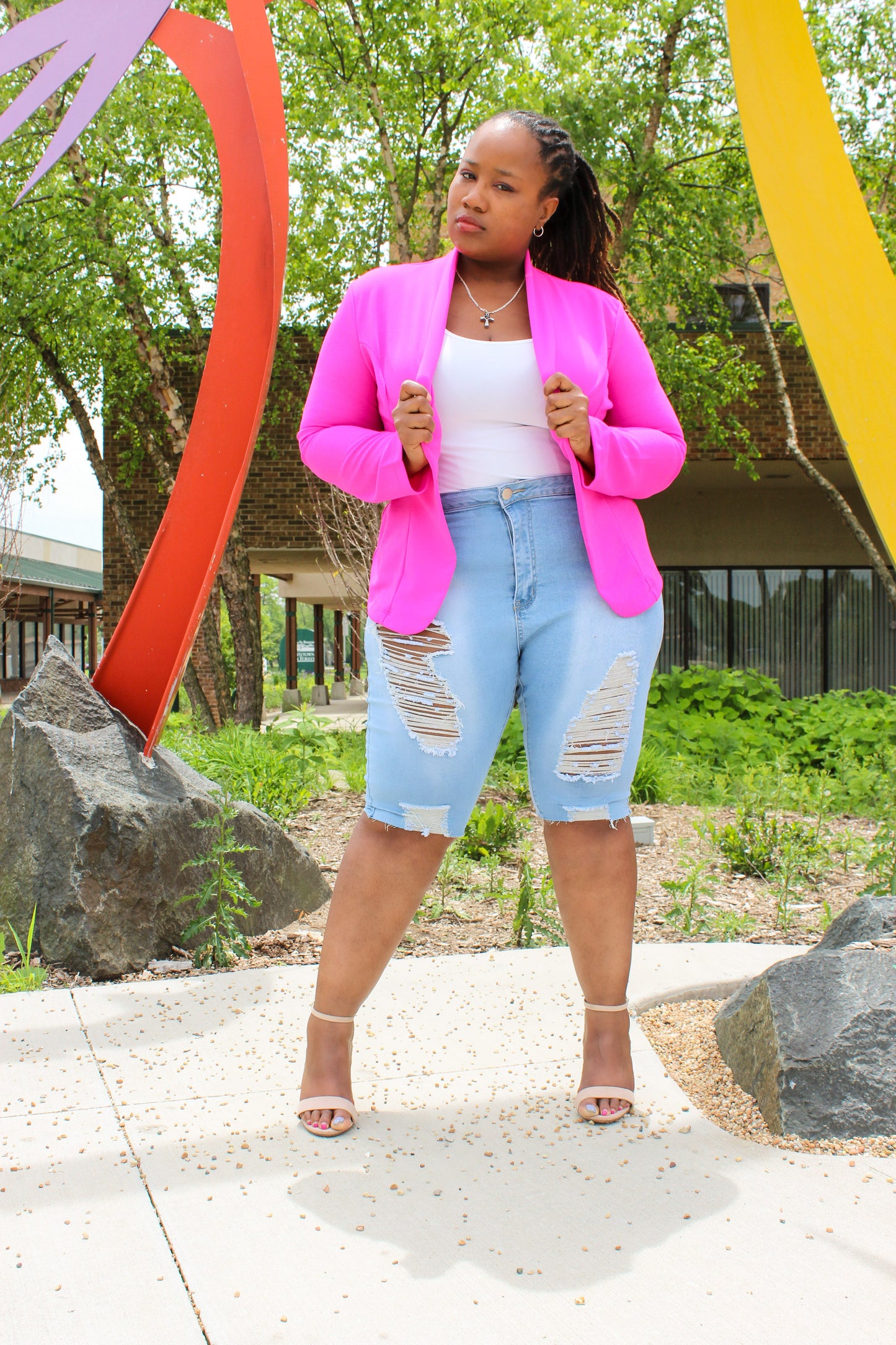 Pink Party Blazer