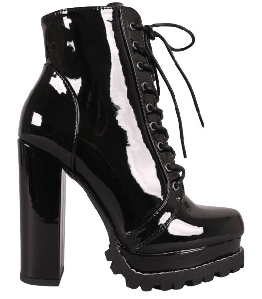 Boss up Combat Heeled Bootie